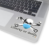 liberty or death sticker