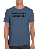 Asymptomatic spread is a lie